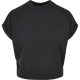 тениска,дамски,тениски,urban,classics,short,pigment,dye,découpé,short,sleeve,t,shirt,black,(black)