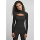 тениска,дамски,тениски,urban,classics,long,sleeve,high,neck,t,shirt,black