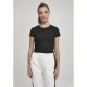 тениска,дамски,тениски,urban,classics,stretch,t,shirt,black