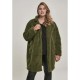 анорак,дамски,якета,и,палта,urban,classics,oversized,sherpa,gt,parka,green,(olive)