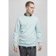 блуза,мъжки,пуловери,urban,classics,basic,terry,crew,sweatshirt,blue,(blue)