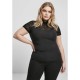 тениска,дамски,тениски,urban,classics,flock,lace,turtleneck,gt,short,sleeve,t,shirt,black