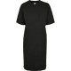 тениска,дамски,тениски,urban,classics,dress,organic,oversized,slit,short,sleeve,t,shirt,black,(black)