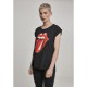тениска,дамски,тениски,mc,clothes,rolling,tone,tongue,t,shirt,black,(black)