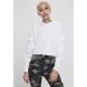 блуза,дамски,блузи,urban,classics,short,worker,hooded,sweatshirt,white