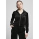 блуза,дамски,блузи,urban,classics,sweatshirt,velvet,zip,big,black