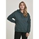 блуза,дамски,блузи,urban,classics,ribbed,big,sweatshirt,green,bottle,(green)