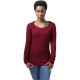 блуза,дамски,пуловери,дамски,плетени,дрехи,urban,classics,sweater,bordeaux,(red)