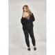 блуза,дамски,блузи,urban,classics,sweatshirt,back,lace,up,big,black