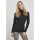 тениска,дамски,тениски,urban,classics,basic,long,sleeve,high,neck,t,shirt,black