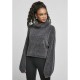 блуза,дамски,блузи,urban,classics,turtleneck,chenille,big,sweatshirt,grey,(dark,gray)