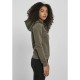 блуза,дамски,блузи,urban,classics,organic,sweatshirt,olive,(green)
