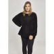 блуза,дамски,блузи,urban,classics,chenille,big,sweatshirt,black,(black)