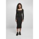 рокля,дамски,поли,и,рокли,urban,classics,knit,midi,dress,black,(black)