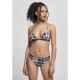 дамски,бански,костюми,urban,classics,tie,dye,triangle,back,bikini,black,white,(black)