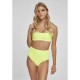 дамски,бански,костюми,urban,classics,high,waist,bandeau,bikini,yellow,pale,(yellow)