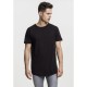 тениска,мъжки,тениски,urban,classics,shaped,long,t,shirt,black