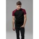 тениска,мъжки,тениски,urban,classics,contract,2.0,raglan,short,sleeve,t,shirt,black,bordeaux,(black)