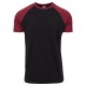 тениска,мъжки,тениски,urban,classics,raglan,big,contract,short,sleeve,t,shirt,black,(black,bordeaux)