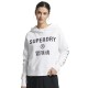 суичър,дамски,блузи,superdry,code,core,sport,crop,box,hoodie,optic,(white)