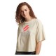 тениска,дамски,тениски,superdry,code,sl,stacked,apq,boxy,t,shirt,orange,(oatmeal)