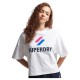 тениска,дамски,тениски,superdry,code,sl,stacked,apq,boxy,t,shirt,optic,(white)