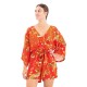 гащеризон,дамски,гащеризони,superdry,vintage,kimono,playsuit,orange