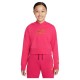 суичър,детски,блузи,nike,sportswear,air,french,terry,crop,hoodie,pink