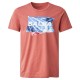 тениска,мъжки,тениски,salsa,jeans,slim,branding,t,shirt,red,(pink)