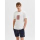 тениска,мъжки,тениски,selected,relaxed,rob,short,sleeve,t,shirt,white,alyssum,print,pink,print,(white)