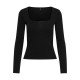 тениска,дамски,тениски,only,onlnessa,placket,top,noos,long,sleeve,t,shirt,black,(black)