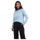 блуза,дамски,пуловери,дамски,плетени,дрехи,vila,ril,sweater,blue,(kentucky,blue,detail,melange)