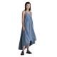 дамска,рокля,дамски,поли,и,рокли,g,star,para,sleeveless,dress,blue