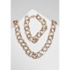 бижутерия,urban,classics,necklace,and,set,basic,diamond,bracelet,yellow,(doré)