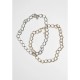 бижутерия,urban,classics,set,of,2,s,big,classic,necklace,yellow,(doré,argent)