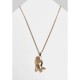 бижутерия,urban,classics,pray,hands,necklace,doré,(yellow)