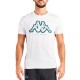 тениска,мъжки,тениски,kappa,galina,short,sleeve,t,shirt,white,(white)