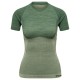 тениска,дамски,тениски,hummel,cleaa,seamless,short,sleeve,t,shirt,laurel,wreath,lily,pad,melange,(green)