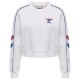 блуза,дамски,блузи,hummel,durban,crop,sweatshirt,white