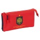 канцеларски,принадлежности,safta,spanish,soccer,team,triple,pencil,case,red,(multicolor)