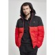 анорак,мъжки,якета,urban,classics,2,tone,hooded,parka,red