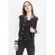 яке,дамски,якета,и,палта,urban,classics,2,tone,college,sweatshirt,jacket,black,(black,white)