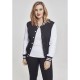 яке,дамски,якета,и,палта,urban,classics,jacket,2,tone,college,sweat,gt,black