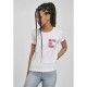 тениска,дамски,тениски,mister,tee,waiting,for,friday,box,short,sleeve,t,shirt,white,pink,(white)