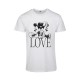 тениска,дамски,тениски,mc,clothes,minnie,loves,mickey,short,sleeve,t,shirt,white,(white)