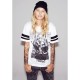 тениска,дамски,тениски,mister,tee,2pac,stripe,short,sleeve,t,shirt,white,(white)