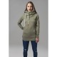 блуза,дамски,блузи,urban,classics,long,logopatch,sweatshirt,olive,(green)