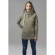 блуза,дамски,блузи,urban,classics,sweatshirt,long,logopatch,green