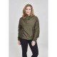 блуза,дамски,блузи,urban,classics,basic,gt,half,zip,sweatshirt,green,(dark,green)