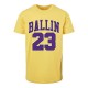 тениска,мъжки,тениски,mister,tee,ballin,23,t,shirt,jaune,violet,(yellow)
